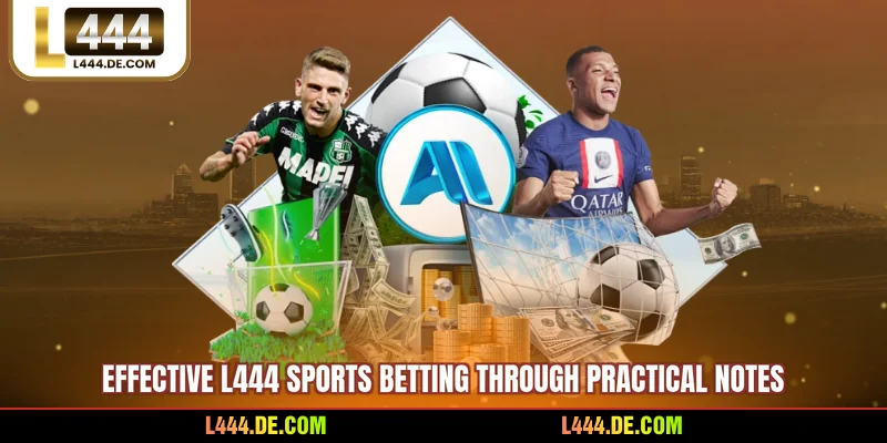 Effective L444 sports betting through practical notes