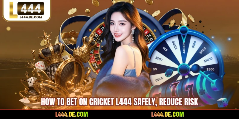 How to bet on cricket L444 safely, reduce risk