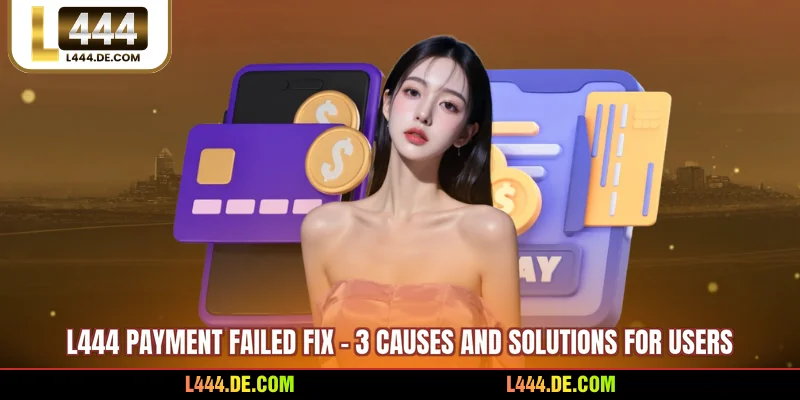 L444 Payment Failed Fix - 3 Causes And Solutions For Users