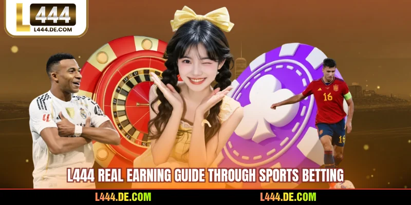 L444 real earning guide through sports betting