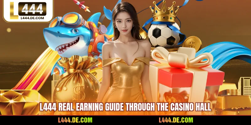 L444 real earning guide through the casino hall