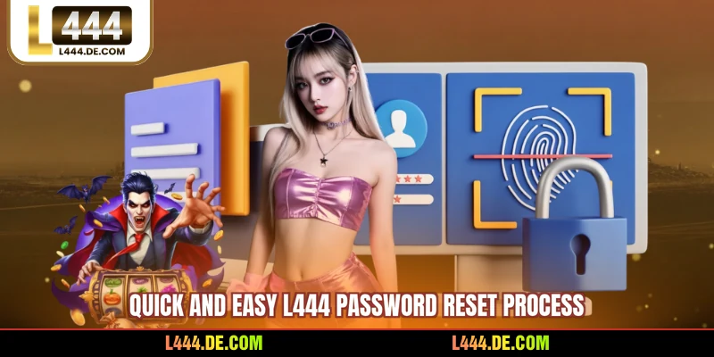 Quick and easy L444 password reset process
