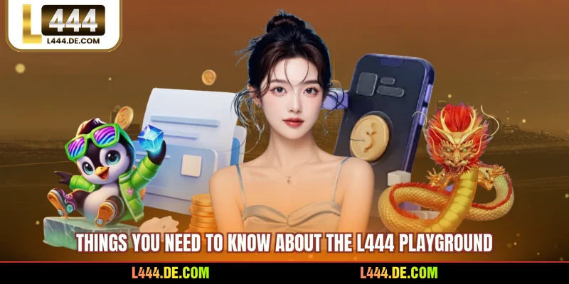 Things you need to know about the L444 playground