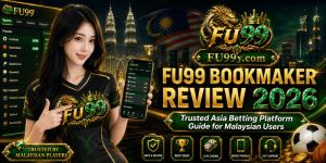 FU99 Bookmaker Review 2026 showcasing a trusted Asia betting platform with mobile access, secure features, and Malaysian user guidance.