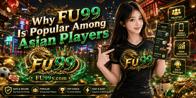 FU99 attracting Asian players through mobile convenience, secure access, responsive design, and diverse entertainment categories.